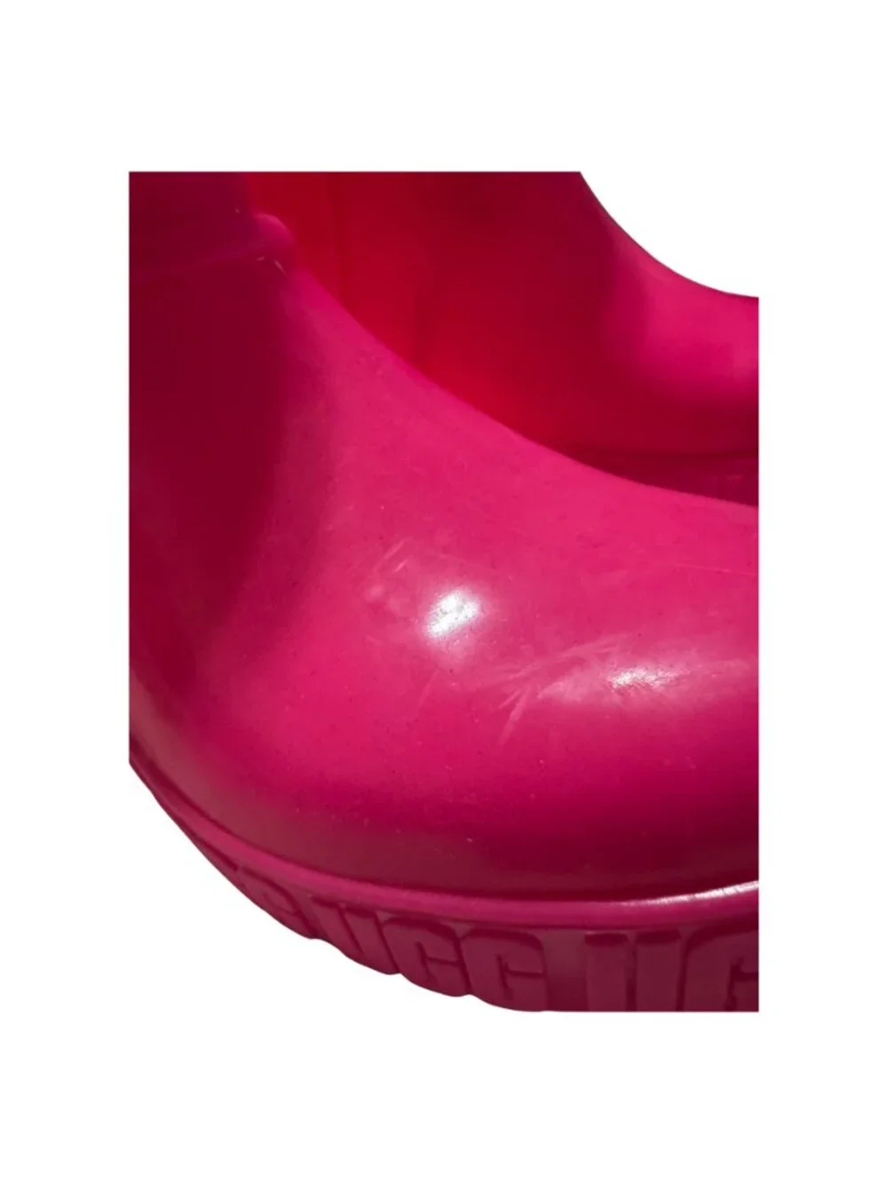 UGG Drizlita Taffy Pink Waterproof Rain Boots girls size 2
